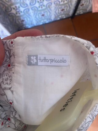 Vestido Tutto&Picolo floral manga larga