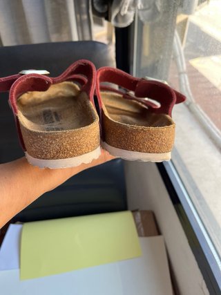 Sandalias Birkenstock Arizona Talla 40 Rojas