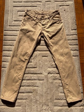 Dsquared Jeans Donna Vintage Beige Taglia 48IT