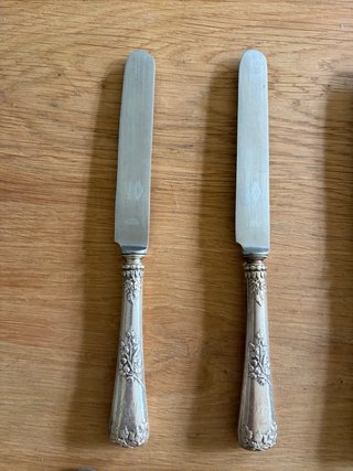 12 Cuchillos Antiguos Dalia Modernistas