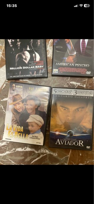 Lote Películas DVD Acción/Crimen