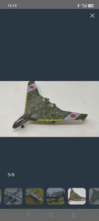 Maqueta Avión Fw 1000