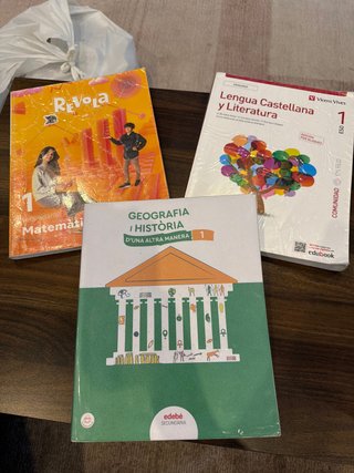 Pack libros primero ESO