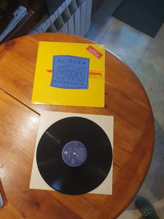 Vinilo Alaska y Dinamara Bailando 1987