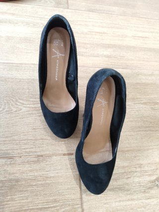 Zapatos de tacón negros