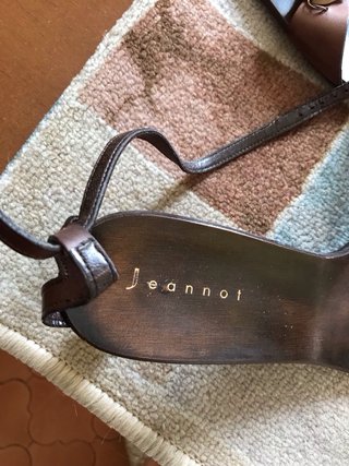 Sandali Jeannot in vera pelle e legno