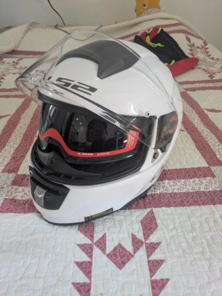 LS2 V-Tech FF397 Casc Blanc