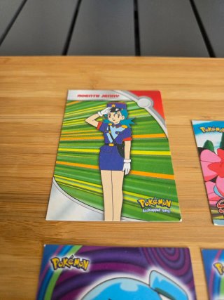 Lotto 7 Carte Pokémon Topps TV Animation Edition