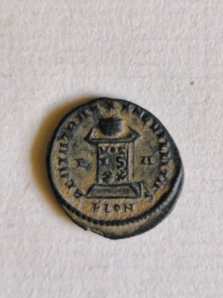 Moneda Romana Follis Crispo