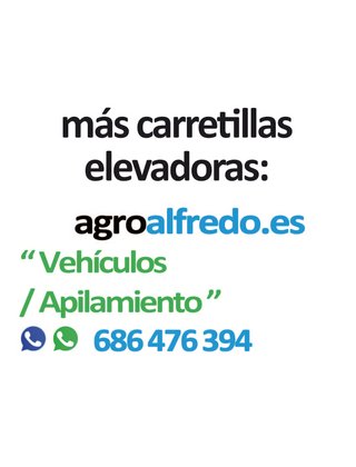 Cazo para carretilla elevadora.