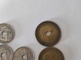 Lote de Monedas antiguas de Franco + alguna extra