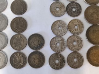 Lote de Monedas antiguas de Franco + alguna extra
