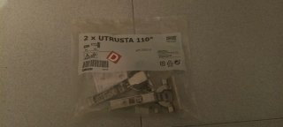 Puerta vallstena Ikea y bisagras