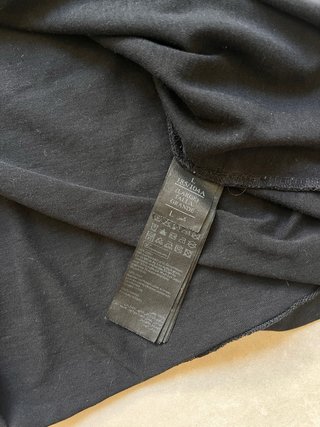 Camiseta AllSaints Negra Logo Talla L