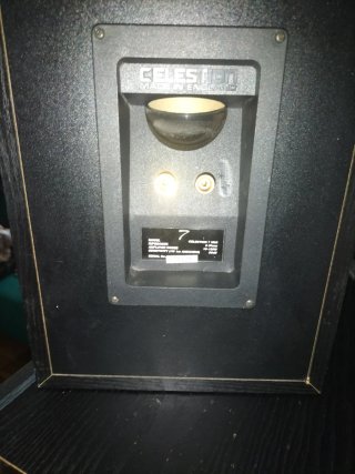 Altavoces Celestion 7 (Negro/Gris)
