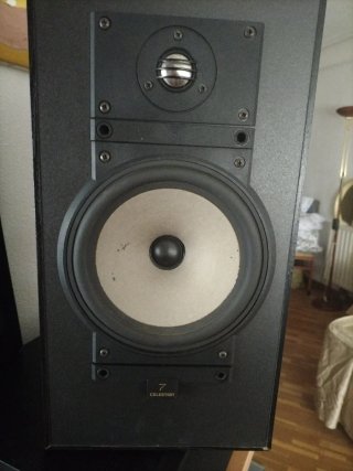 Altavoces Celestion 7 (Negro/Gris)