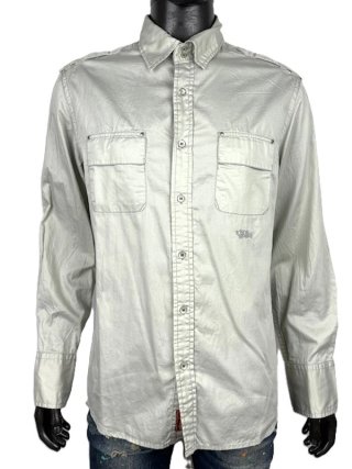 Tommy Hilfiger Denim Camicia Uomo L Slim Route 85