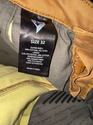 Pantalón cargo moto By City marrón talla 32