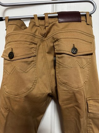 Pantalón cargo moto By City marrón talla 32