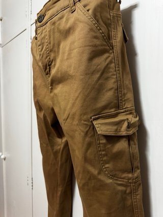 Pantalón cargo moto By City marrón talla 32