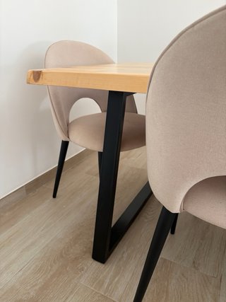 Mesa comedor madera 2 metros