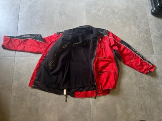 Chaqueta Motocross Roja y Negra XL