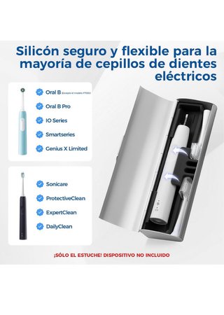 Estuche Cepillo Dientes Eléctrico Aluminio