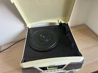 Tocadiscos Sogo + CD/USB/MP3/SD