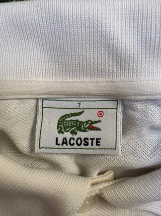 Polo Lacoste Vintage Beige