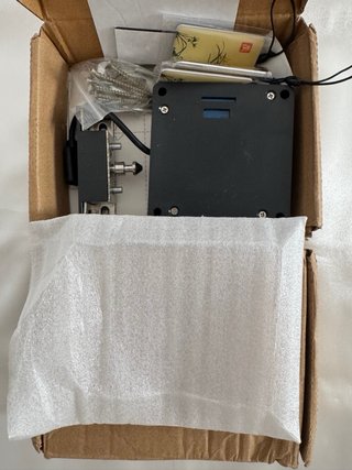 Cerradura electrónica con sensor invisible.