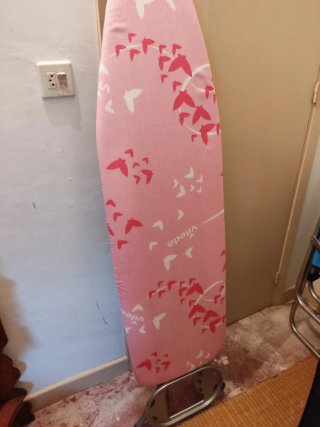 Tabla de planchar Vileda rosa