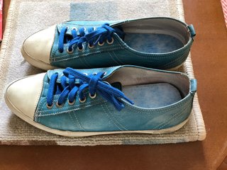 Scarpe da ginnastica in vera pelle