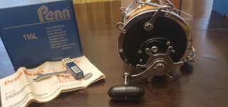 Carrete Penn Senator 116L + extras