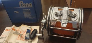 Carrete Penn Senator 116L + extras