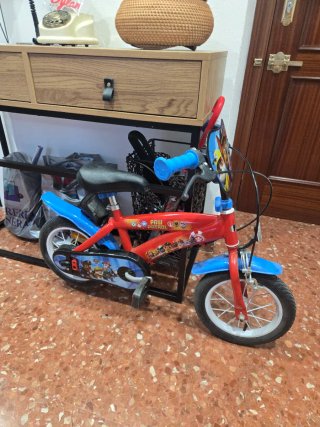 Bici infantil Paw Patrol 12