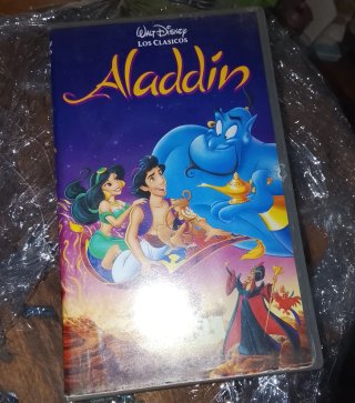 VHS Disney Aladdin Los Clásicos
