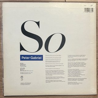 Vinilo Peter Gabriel - So