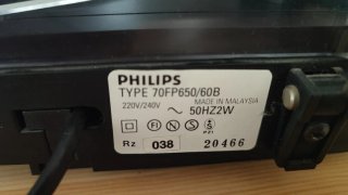 Tocadiscos Philips Automático FP650
