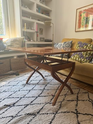 Mesa plegable de madera