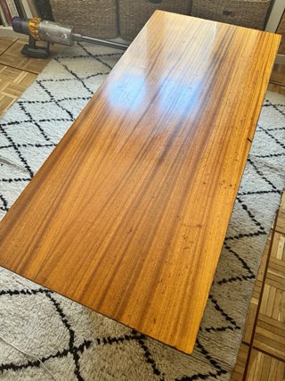 Mesa plegable de madera
