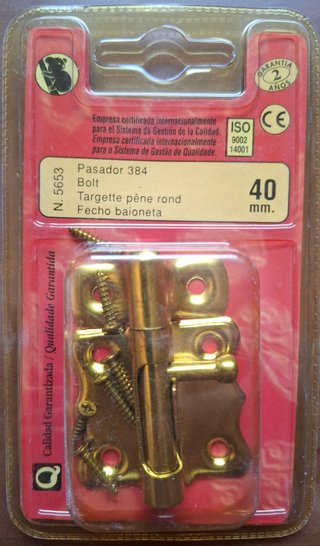 12 Pasadores y Cadenas de Seguridad