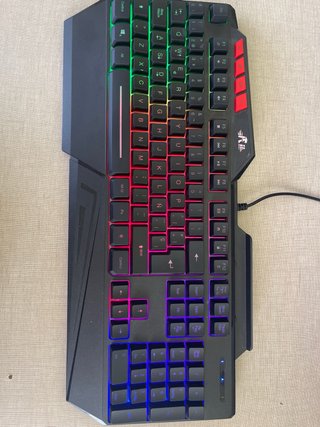 Teclado Gaming Rii RK202 LED Retroiluminado