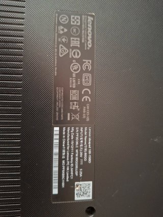 Ordenador portátil Lenovo Negro