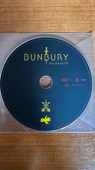 Bunbury - Palosanto CD
