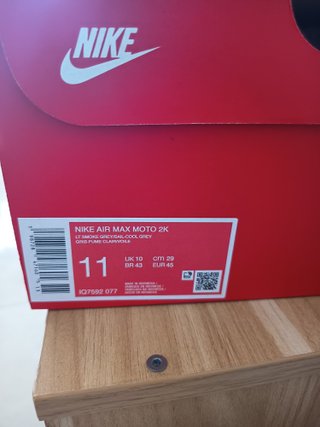 Zapatillas Nike Air Max Moto 2K Talla 45
