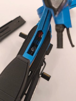 Maqueta Derbi Variant Azul 1996