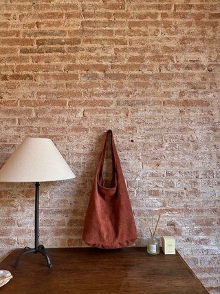 Bolso hobo 100% de cuero - nuevo y muy espacioso