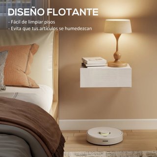 Juego 2 Mesitas Noche Flotantes Cajón