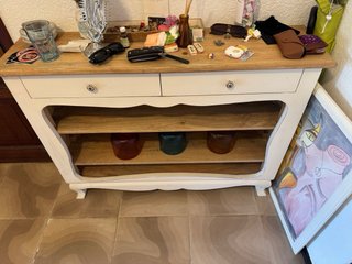 Estantería de madera