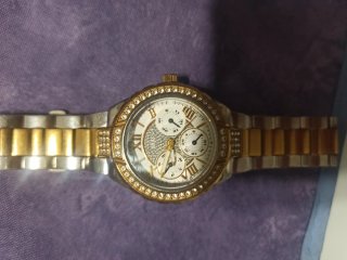 Orologio Guess donna oro e argento